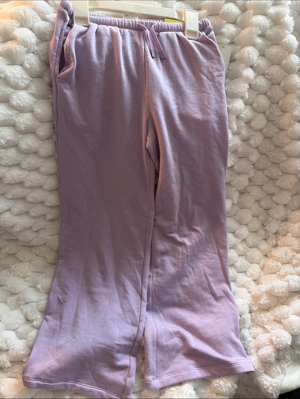all in motion Lavender Flared Casual Kids Sweatpants